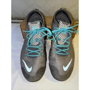 Nike Training Free 1.0 Cross Bionic - Grey/Blue - Women 9